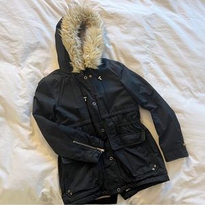 Zara Black Winter Coat